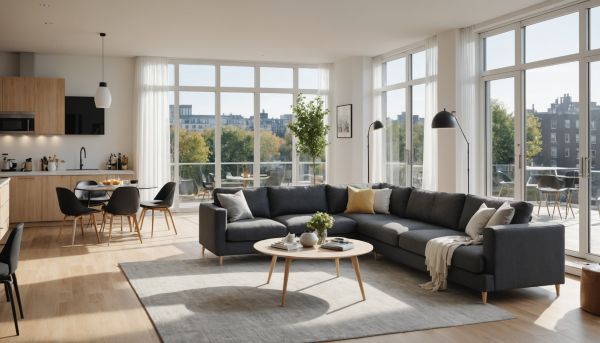 Appartements meubles location courte duree