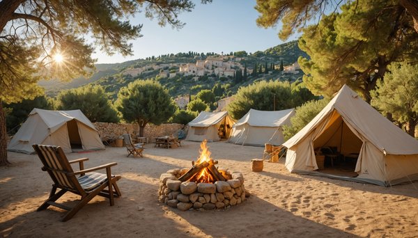 Sejour authentique en camping a rosans